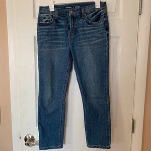 Old Navy Built-In Warm Mid-Rise Boyfriend Jeans - 4